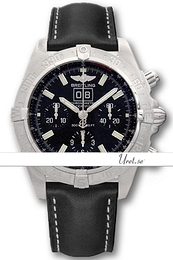 Breitling Blackbird Czarny/Skóra Ø44 mm A44359-101 / 177