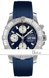 Breitling Chrono Superocean Niebieski/Guma Ø42 mm A13340-0221 Blue Rubber