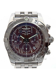 Breitling Chronomat B01 Czerwony/Stal Ø43 mm AB0110 Red