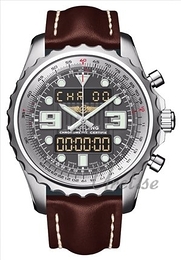 Breitling Professional Chronospace Szary/Skóra Ø48 mm A78365-171 / 255