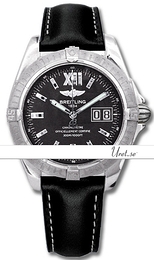 Breitling Cockpit Czarny/Skóra Ø41 mm 180 (776)