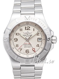 Breitling Colt GMT + Srebrny/Stal Ø41.3 mm A32370-358