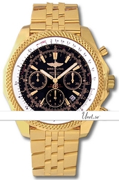 Breitling for Bentley Motors Czarny/18 karatowe żółte złoto Ø49 mm MOT07