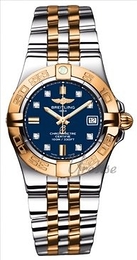 Breitling Galactic 30 Niebieski/Stal Ø30 mm C71340L-076 / 229