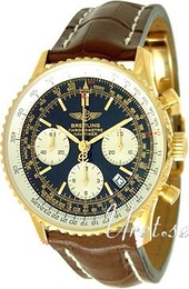 Breitling Navitimer Limited Czarny/Skóra Ø42 mm K23322-0112 Brown Croco