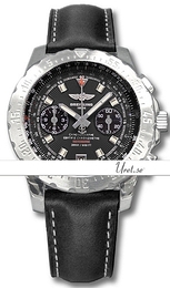 Breitling Skyracer Raven Czarny/Stal Ø43 mm A27362-101 Black Calf
