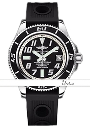 Breitling Superocean II Czarny/Guma Ø42 mm A17364-xx21 Black Rubber