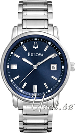 Bulova Dress Niebieski/Stal Ø40 mm 96B160