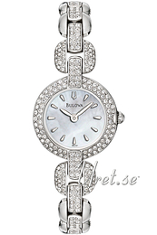 Bulova Crystal Biały/Stal Ø24 mm 96L121