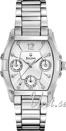 Bulova Diamond Srebrny/Stal 96P127