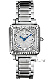 Bulova Diamond Srebrny/Stal 96R129