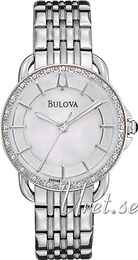 Bulova Diamond Biały/Stal Ø30 mm 96R146