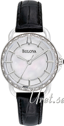 Bulova Diamond Biały/Skóra Ø30 mm 96R147
