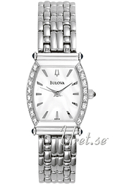 Bulova Diamond Biały/Stal 96R39