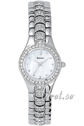 Bulova Crystal Biały/Stal Ø22 mm 96T14