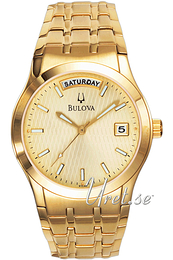 Bulova Dress Szampański/Stal w odcieniu złota Ø38 mm 97C48