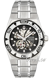 Bulova Mechanical Czarny/Stal Ø43 mm 98A107