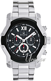 Bulova Dress Czarny/Stal Ø44 mm 98B149