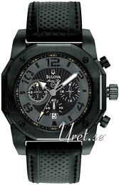 Bulova Marine Star Czarny/Skóra Ø45 mm 98B151