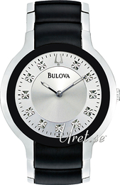 Bulova Diamond Srebrny/Stal Ø40 mm 98D118