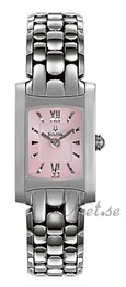 Bulova Bracelet Dam Różowy/Stal 19x14 mm 96L105