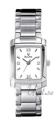 Bulova Bracelet Dam Biały/Stal Ø22 mm 96L95