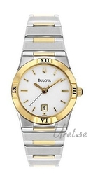 Bulova Bracelet Dam Biały/Stal Ø27 mm 98M002