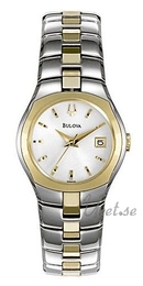 Bulova Bracelet Dam Biały/Stal Ø26 mm 98M101