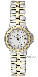 Bulova Bracelet Dam Biały/Stal Ø13 mm 98M36