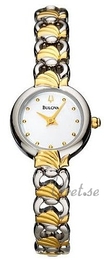 Bulova Bracelet Dam Biały/Stal Ø20 mm 98V30