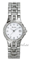 Bulova Diamonds Dam Biały/Stal Ø25 mm 96R04