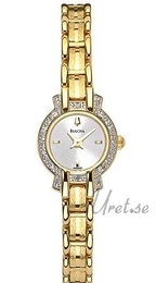 Bulova Diamonds Dam Srebrny/Stal w odcieniu złota Ø18 mm 98R007