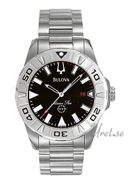 Bulova Marine Star Herr Czarny/Stal Ø44 mm 96B102