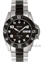 Bulova Marine Star Herr Czarny/Stal Ø46 mm 98C001