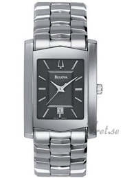 Bulova Bracelet Herr Szary/Stal Ø26 mm 96G10
