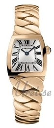 Cartier La Doña Srebrny/18 karatowe różowe złoto 22x22 mm W640030I