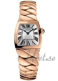 Cartier La Doña Srebrny/18 karatowe różowe złoto 22x22 mm W6601006