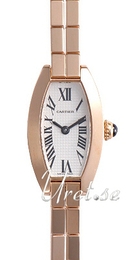 Cartier Tank Louis Srebrny/18 karatowe różowe złoto W15372X5