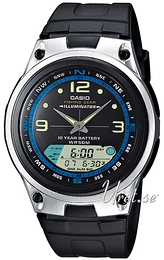 Casio Collection Czarny/Żywica z tworzywa sztucznego Ø40 mm AW-82-1AVES