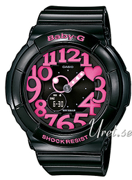 Casio Baby-G Czarny/Żywica z tworzywa sztucznego Ø43.1 mm BGA-130-1BER