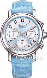 Chopard Elton John Niebieski/Skóra Ø38 mm 16/8331-13