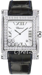 Chopard Happy Sport Biały/Skóra 28/3571-20