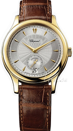 Chopard L.U.C Srebrny/Skóra Ø39 mm 16/1860-0003