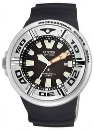 Citizen Professional Diver Czarny/Guma Ø48 mm BJ8050-08E