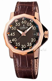 Corum Admirals Cup Brązowy/Skóra Ø40 mm 082.963.55.0002AG12
