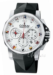 Corum Admirals Cup Biały/Guma Ø44 mm 753.691.20.F371AA92
