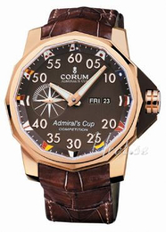 Corum Admirals Cup Brązowy/Skóra Ø48 mm 947.942.55.0002AG32