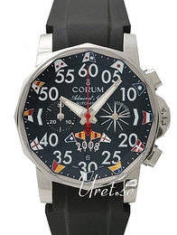 Corum Admirals Cup Czarny/Guma Ø44 mm 985.741.20-F371B