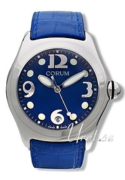 Corum Bubble Niebieski/Skóra Ø45 mm 163.150.20-0F03FB30R