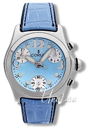 Corum Bubble Niebieski/Skóra Ø36 mm 196.150.20-0F11PN95R